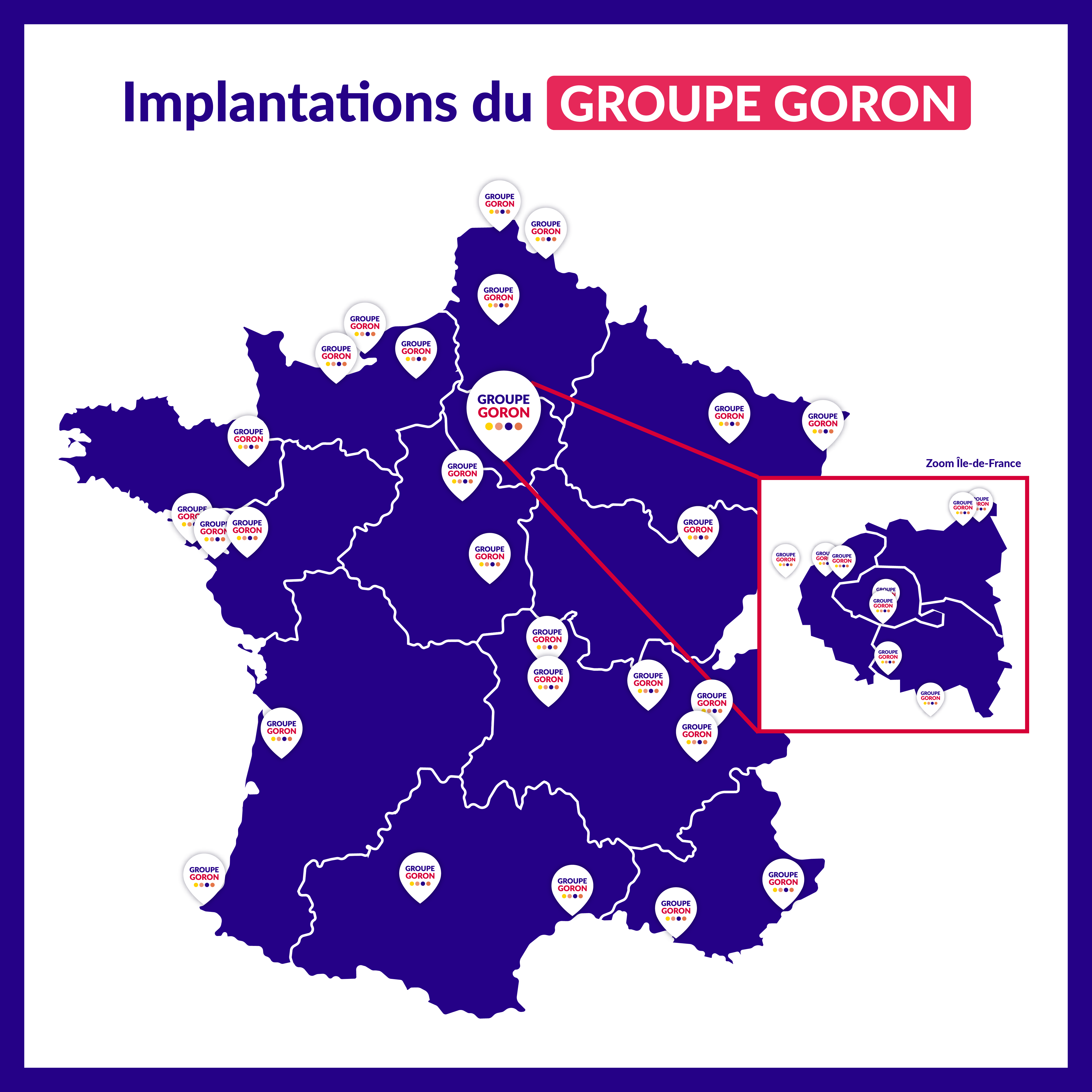 carte des agences